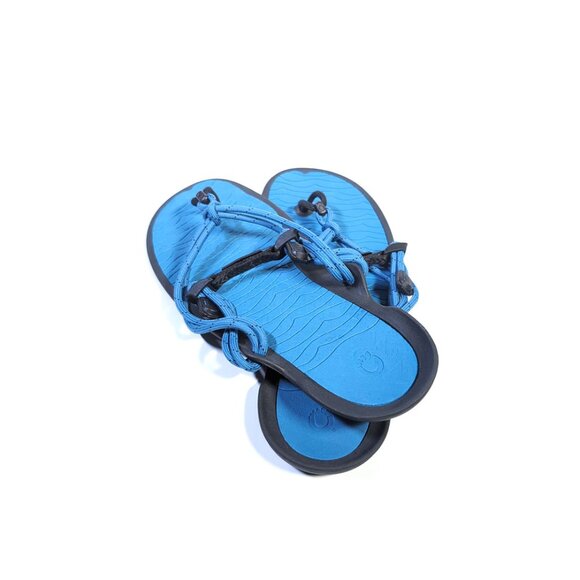 XERO AQUA CLOUD Blue Sapphire Minimalist Barefoot Sandal Shoe Thong Mens 13